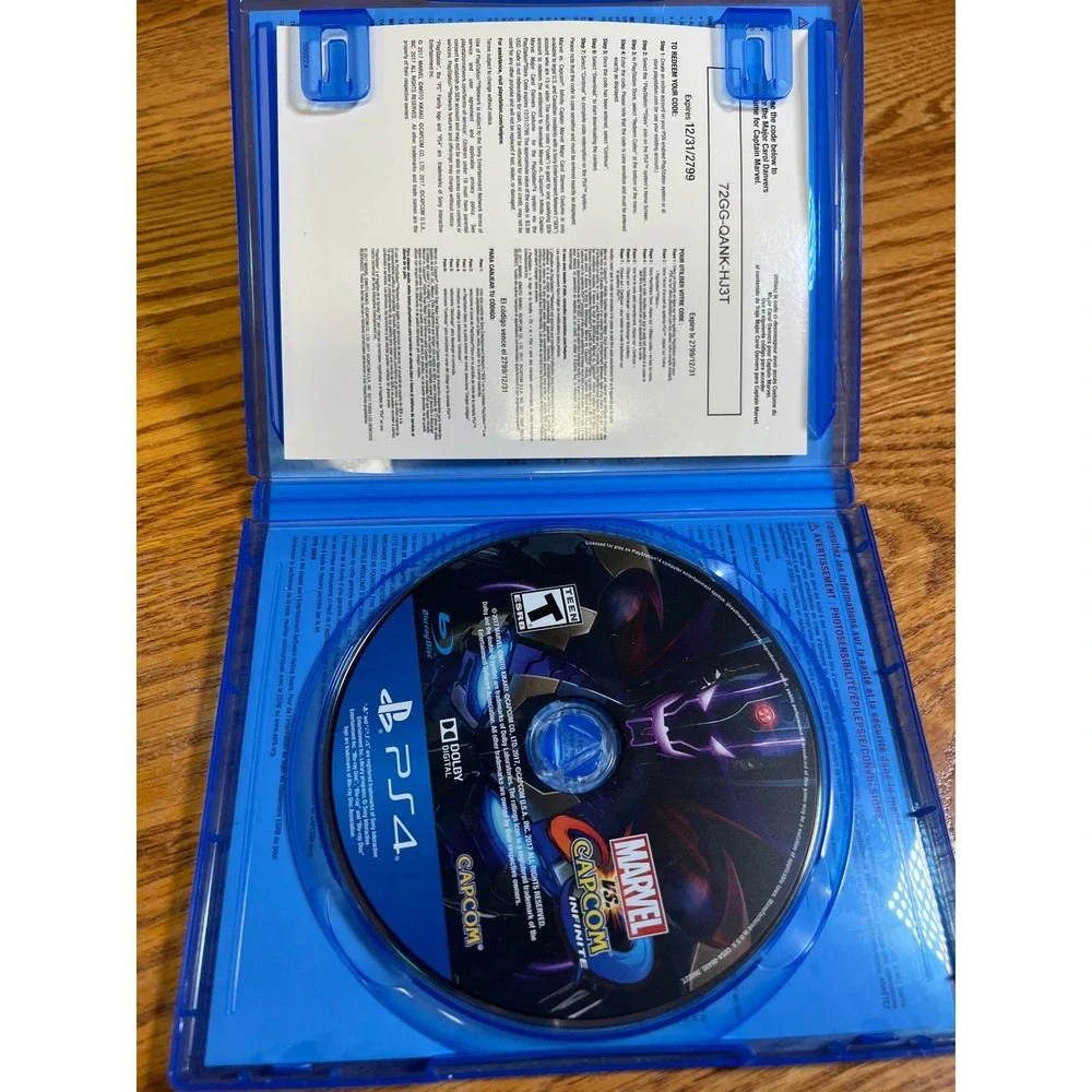 Marvel vs Capcom Infinite Sony PlayStation 4 PS4 Fighting Game 2017 Capcom